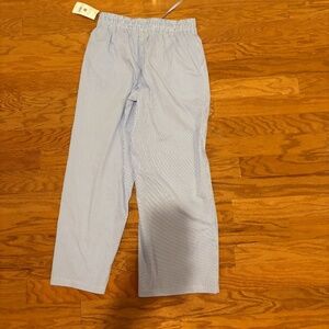 Altard state Revival Blue and White Striped Lounge Pants Sz Small NWT